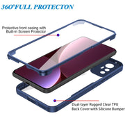 For Xiaomi 12 5G Acrylic + TPU 360 Degrees Full Coverage Shockproof Phone Case(Green)