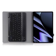 OP11 Lambskin Texture Ultra-thin Bluetooth Keyboard Leather Case For OPPO Pad 11 inch(Purple)