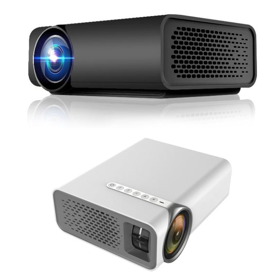 YG530 LED Small 1080P Wireless Screen Mirroring Projector, Power Plug:AU Plug(Black)