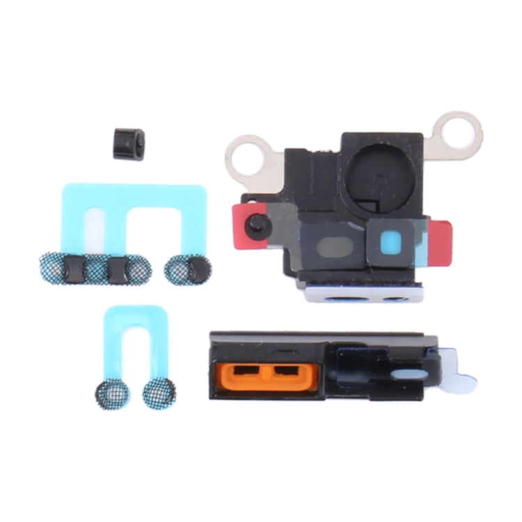10 PCS Speaker Dustproof Mesh with Frame For iPhone 13 mini(Black)