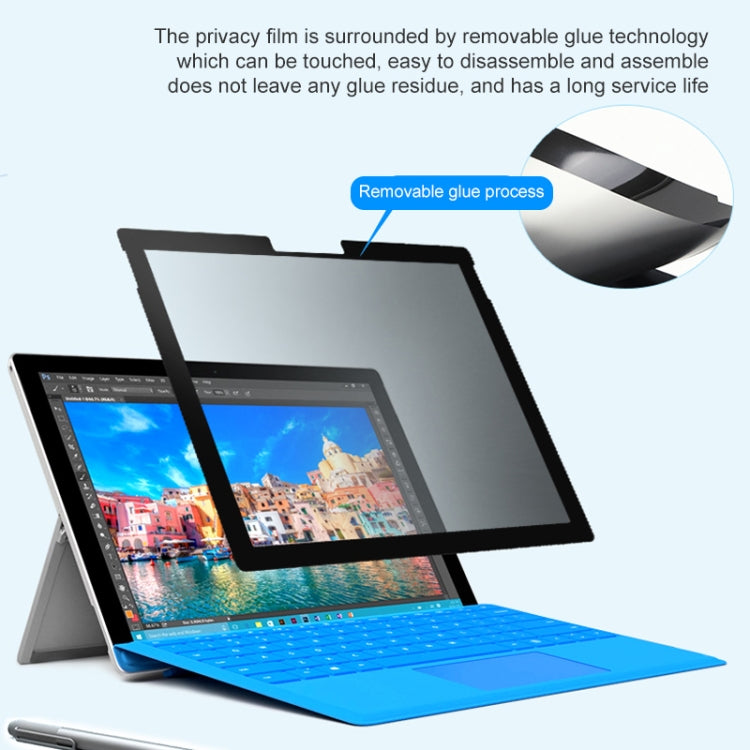 Laptop Frame Glue Anti-peeping Film For MicroSoft Surface Pro 3