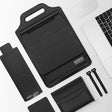 13 inch Multifunctional Mouse Pad Stand Handheld Laptop Bag(Black) - 13.3 inch by PMC TechLife | Online Shopping South Africa | PMC TechLife | Buy Now Pay Later Mobicred