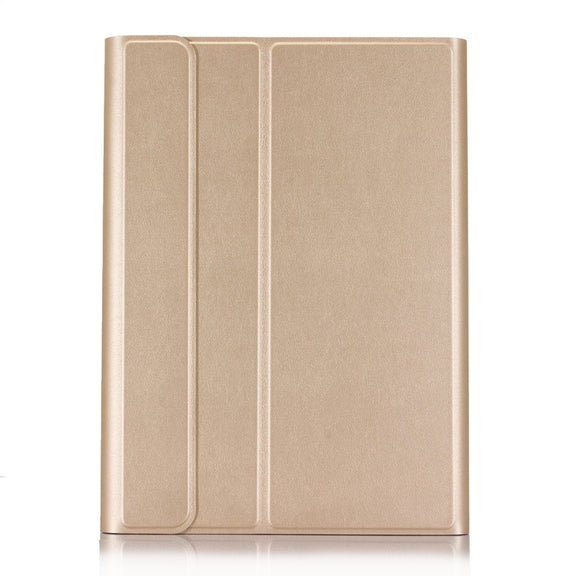 A700 Ultra-thin Bluetooth Keyboard Leather Case For Samsung Galaxy Tab S8 11 inch SM-X700 / SM-X706(Gold)