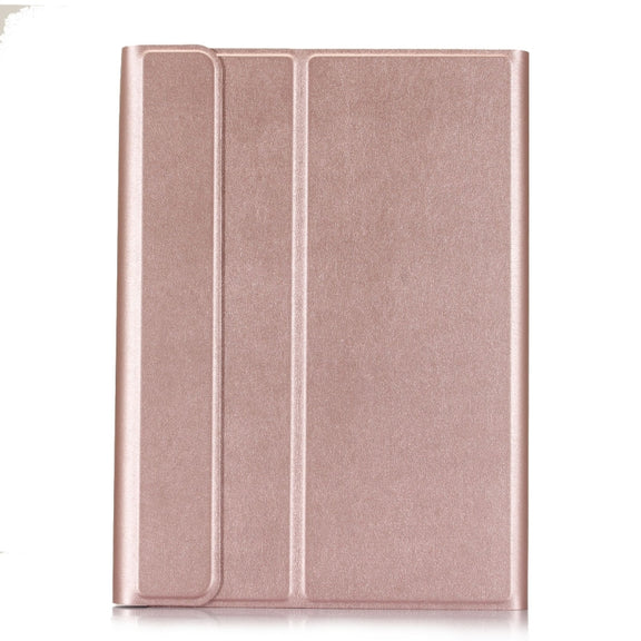 A700 Ultra-thin Bluetooth Keyboard Leather Case For Samsung Galaxy Tab S8 11 inch SM-X700 / SM-X706(Rose Gold)