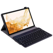A700 Ultra-thin Bluetooth Keyboard Leather Case For Samsung Galaxy Tab S8 11 inch SM-X700 / SM-X706(Blue)