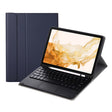 A700B-A Bluetooth Keyboard Leather Case with Pen Slot & Touchpad For Samsung Galaxy Tab S8 11 inch SM-X700 / SM-X706(Blue) - Samsung Keyboard by PMC TechLife | Online Shopping South Africa | PMC TechLife