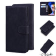 For Blackview A60 Skin Feel Pure Color Flip Leather Phone Case(Black) - More Brand by PMC TechLife | Online Shopping South Africa | PMC TechLife
