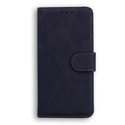 For Blackview A60 Skin Feel Pure Color Flip Leather Phone Case(Black)