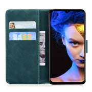 For Blackview A60 Skin Feel Pure Color Flip Leather Phone Case(Green)