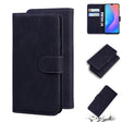 For Blackview A60 Pro Skin Feel Pure Color Flip Leather Phone Case(Black) - More Brand by PMC TechLife | Online Shopping South Africa | PMC TechLife