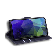For Blackview A80 Skin Feel Pure Color Flip Leather Phone Case(Black)