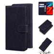 For Blackview A80 Pro Skin Feel Pure Color Flip Leather Phone Case(Black) - More Brand by PMC TechLife | Online Shopping South Africa | PMC TechLife