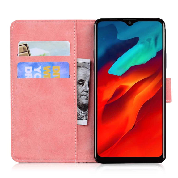 For Blackview A80 Pro Skin Feel Pure Color Flip Leather Phone Case(Pink)