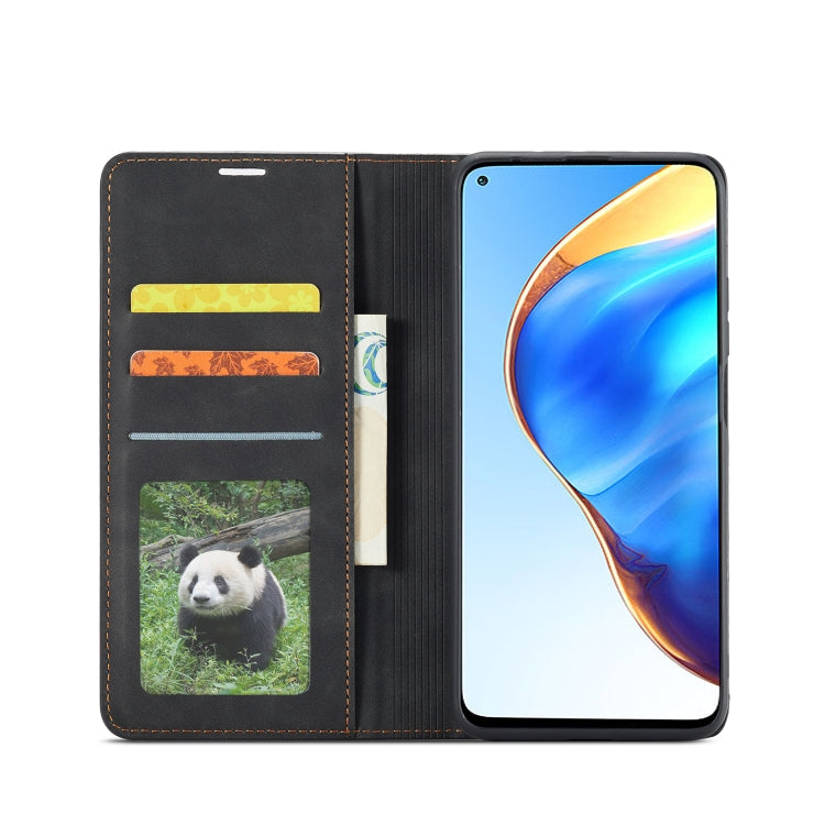 For Xiaomi Redmi Note 11 4G Global Forwenw Dream Series Oil Edge Strong Magnetism Leather Phone Case(Black)
