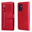For OPPO Reno7 5G / Find X5 Lite International Version Fashion Calf Texture Zipper Horizontal Flip Leather Case(Red) - OPPO Cases by PMC TechLife | Online Shopping South Africa | PMC TechLife | Buy Now Pay Later Mobicred
