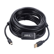 20m Mini 5 Pin to USB 2.0 Camera Extension Data Cable