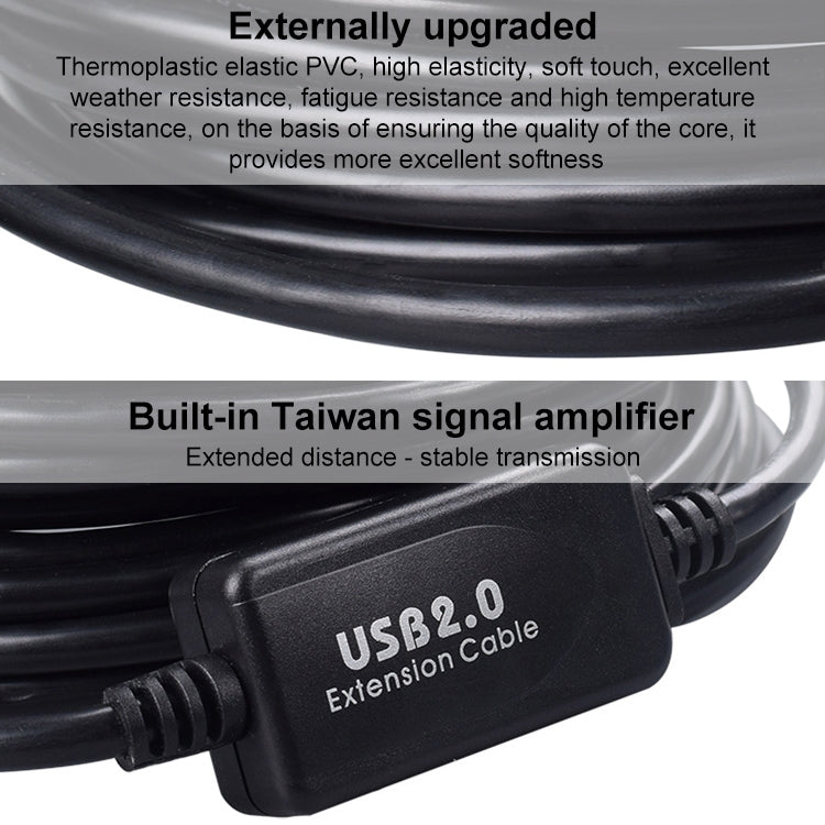 10m Elbow Mini 5 Pin to USB 2.0 Camera Extension Data Cable