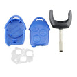 A17 Straight Car Key Shell Round Embryo Metal Embryo Length 35mm for Ford Transit 3-button - free shipping - PMC TechLife - Order now!