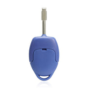 A153 Straight Car Key Shell Round Embryo Metal Embryo Length 35mm for Ford Transit 3-button