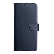 For Nokia C3 Genuine Leather Fingerprint-proof Horizontal Flip Phone Case(Blue)