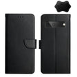 For Google Pixel 7 Genuine Leather Fingerprint-proof Horizontal Flip Phone Case(Black) - Google Cases by PMC TechLife | Online Shopping South Africa | PMC TechLife | Buy Now Pay Later Mobicred