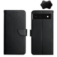 For Google Xperia 6 Genuine Leather Fingerprint-proof Horizontal Flip Phone Case(Black) - Google Cases by PMC TechLife | Online Shopping South Africa | PMC TechLife | Buy Now Pay Later Mobicred