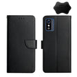 For ZTE Blade L9 Genuine Leather Fingerprint-proof Horizontal Flip Phone Case(Black) - ZTE Cases by PMC TechLife | Online Shopping South Africa | PMC TechLife | Buy Now Pay Later Mobicred