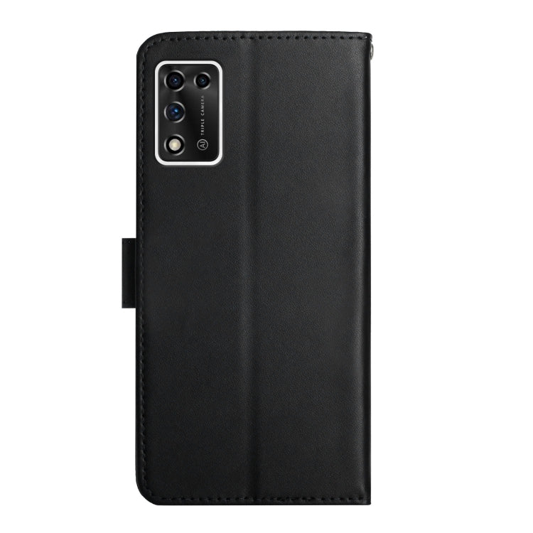 For ZTE Libero 5G II Genuine Leather Fingerprint-proof Horizontal Flip Phone Case(Black)