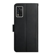 For ZTE Libero 5G II Genuine Leather Fingerprint-proof Horizontal Flip Phone Case(Black)