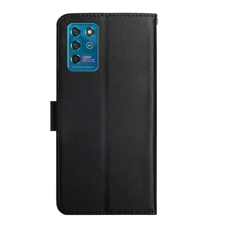 For ZTE Blade V30 Vita Genuine Leather Fingerprint-proof Horizontal Flip Phone Case(Black)