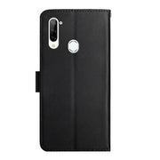 For ZTE Libero 5G Genuine Leather Fingerprint-proof Horizontal Flip Phone Case(Black)