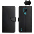 For Motorola Moto E7 Genuine Leather Fingerprint-proof Horizontal Flip Phone Case(Black) - Motorola Cases by PMC TechLife | Online Shopping South Africa | PMC TechLife | Buy Now Pay Later Mobicred
