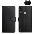 For Motorola Moto E7 Power Genuine Leather Fingerprint-proof Horizontal Flip Phone Case(Black) - Motorola Cases by PMC TechLife | Online Shopping South Africa | PMC TechLife | Buy Now Pay Later Mobicred