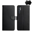 For TCL 20 Pro 5G Genuine Leather Fingerprint-proof Flip Phone Case(Black) - More Brand by PMC TechLife | Online Shopping South Africa | PMC TechLife | Buy Now Pay Later Mobicred