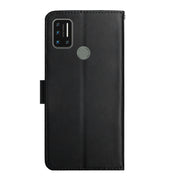 For UMIDIGI A7 Pro Genuine Leather Fingerprint-proof Flip Phone Case(Black)