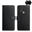 For UMIDIGI A9 Genuine Leather Fingerprint-proof Flip Phone Case(Black) - More Brand by PMC TechLife | Online Shopping South Africa | PMC TechLife | Buy Now Pay Later Mobicred