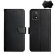 For UMIDIGI A11 Genuine Leather Fingerprint-proof Flip Phone Case(Black) - More Brand by PMC TechLife | Online Shopping South Africa | PMC TechLife | Buy Now Pay Later Mobicred