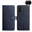 For UMIDIGI BISON Pro Genuine Leather Fingerprint-proof Flip Phone Case(Blue) - More Brand by PMC TechLife | Online Shopping South Africa | PMC TechLife | Buy Now Pay Later Mobicred