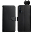 For OnePlus Nord CE 5G Genuine Leather Fingerprint-proof Horizontal Flip Phone Case(Black) - OnePlus Cases by PMC TechLife | Online Shopping South Africa | PMC TechLife | Buy Now Pay Later Mobicred