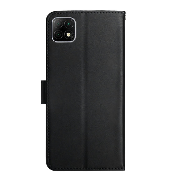 For Wiko T3 Genuine Leather Fingerprint-proof Flip Phone Case(Black)