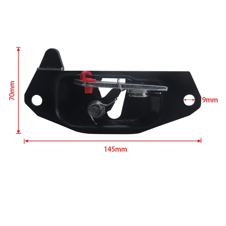A6845 Car Tailgate Latch with Pull Cable 15921948 for GMC / Chevrolet