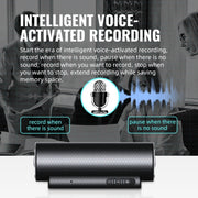 Q76 Smart HD Noise Reduction Voice Control Strong Magnetic Recording Pen, Capacity:16GB(Black)
