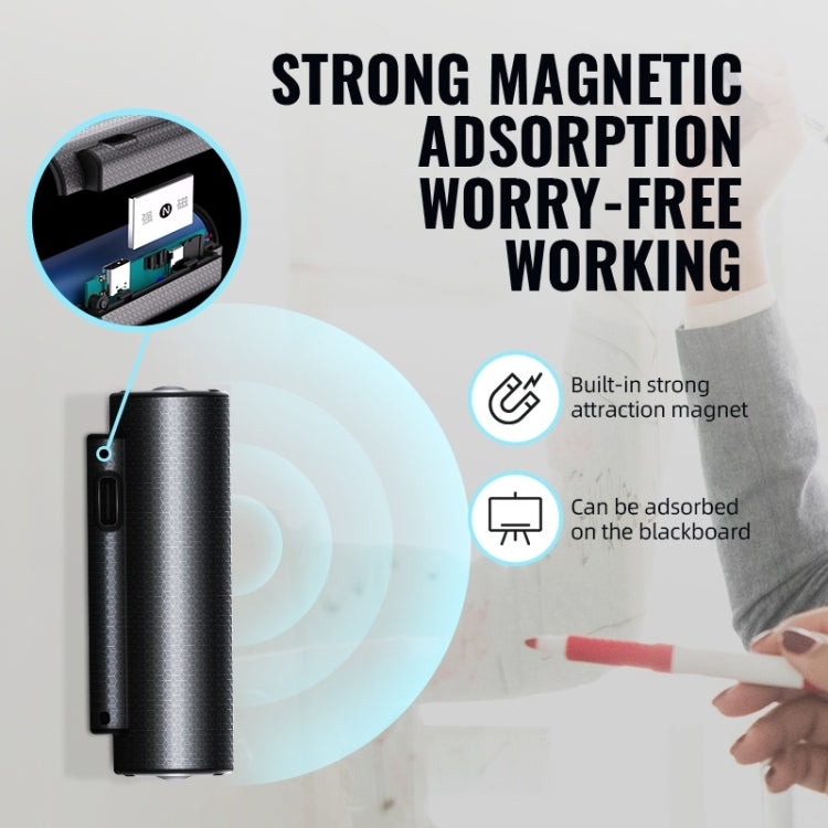 Q76 Smart HD Noise Reduction Voice Control Strong Magnetic Recording Pen, Capacity:32GB(Black)