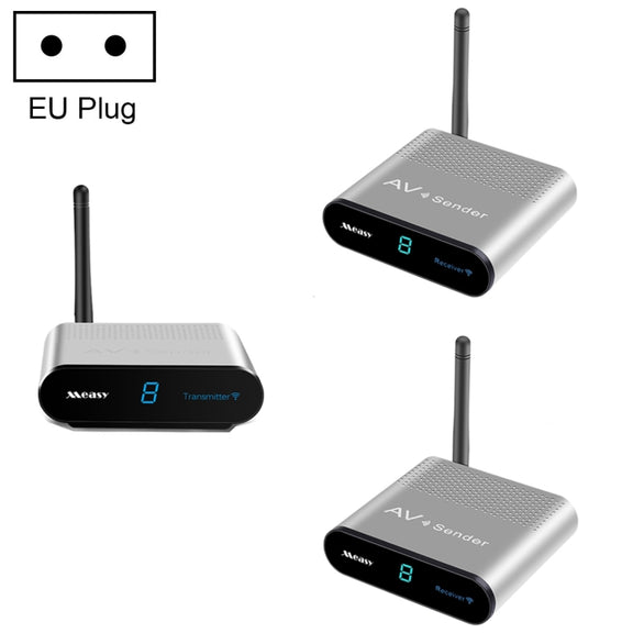 Measy AV530-2 5.8GHz Wireless Audio / Video Transmitter + 2 Receiver, Transmission Distance: 300m, EU Plug