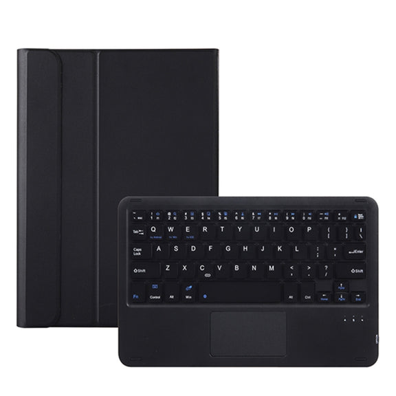 OP11-A Lambskin Texture Ultra-thin Bluetooth Keyboard Leather Case with Touchpad For OPPO Pad 11 inch(Black)