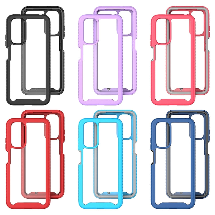 For Xiaomi Redmi Note 11 Global / Note 11S Starry Sky Solid Color Series PC + TPU Phone Case(Black)