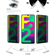 Full Cover Anti-peeping Tempered Glass Film For Samsung Galaxy F22