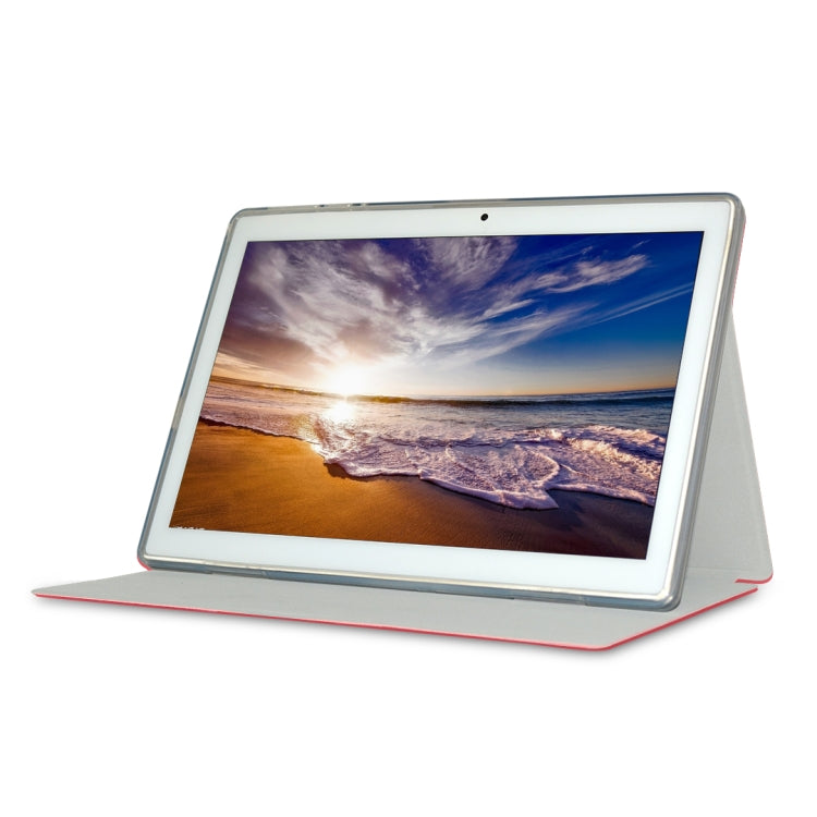 For TECLAST M30 / M30 Pro TECLAST Business Style Horizontal Flip PU Leather Protective Case with Holder(Red)