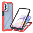 For Samsung Galaxy A23 5G / 4G Starry Sky Solid Color Series PC + TPU Phone Case with PET Film(Red) - Galaxy Phone Cases by PMC TechLife | Online Shopping South Africa | PMC TechLife