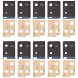 For vivo Y32 V2158A 10pcs Back Camera Lens - Camera Parts by PMC TechLife | Online Shopping South Africa | PMC TechLife